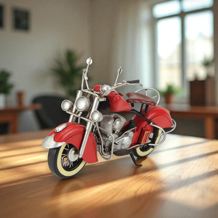 JA-0135 - Frankie Vintage Red Motorcycle