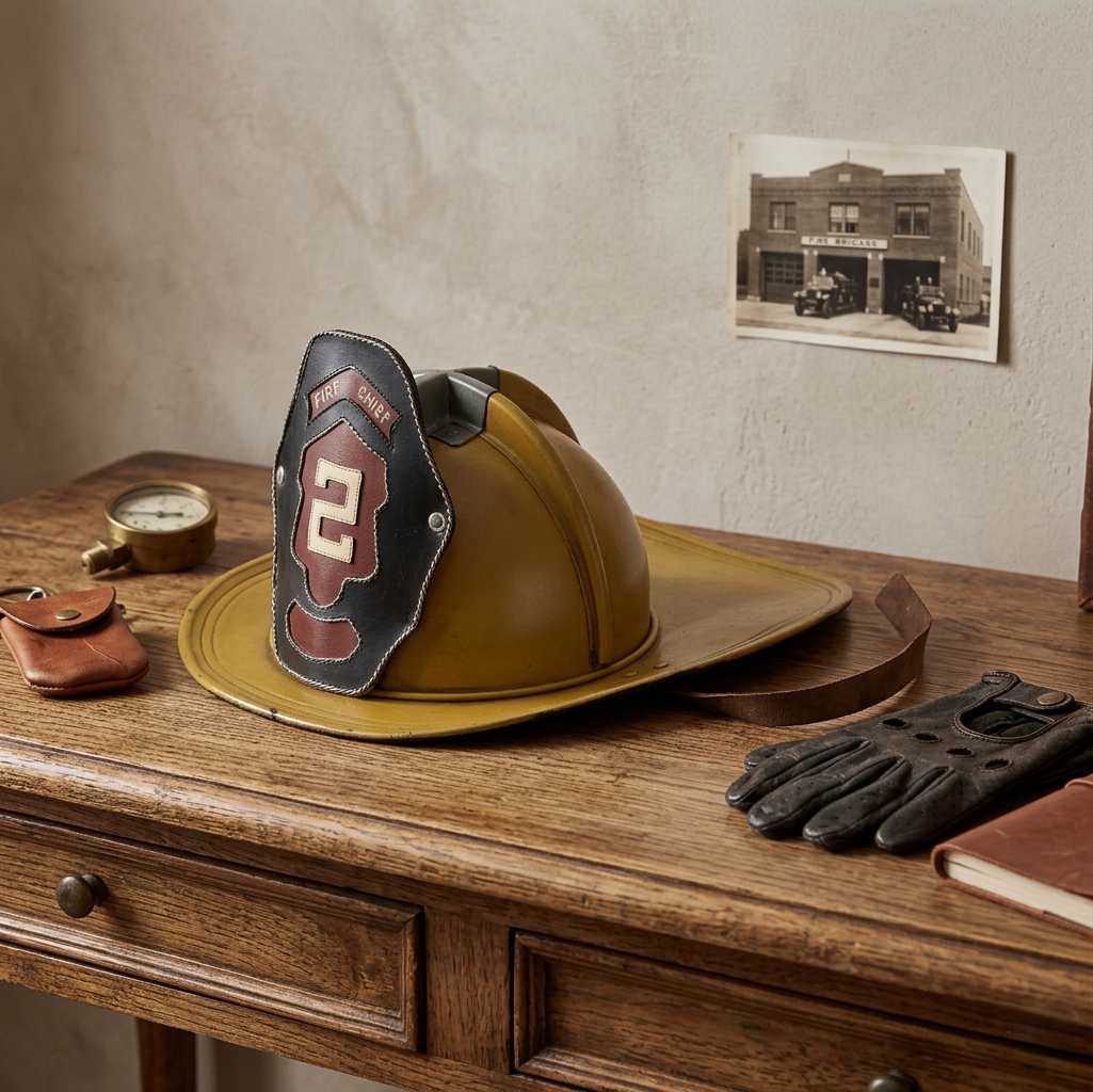 JA-0284 - Caius Fire Captain Hat