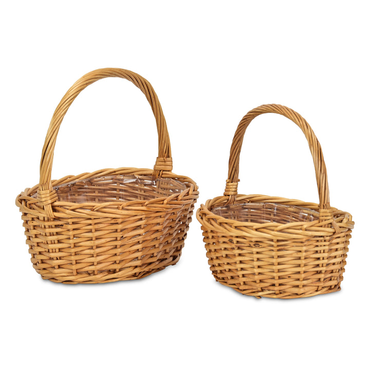 UW-9092-2SMK - Eierkorb Oval Handle Basket