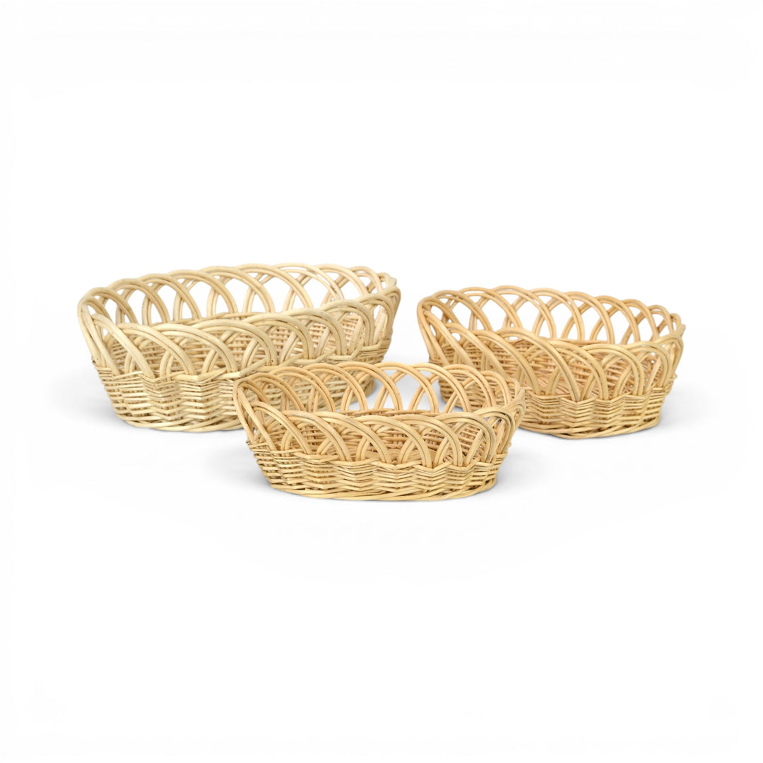 UW-9109OV-3 - Accalia Oval Basket Set