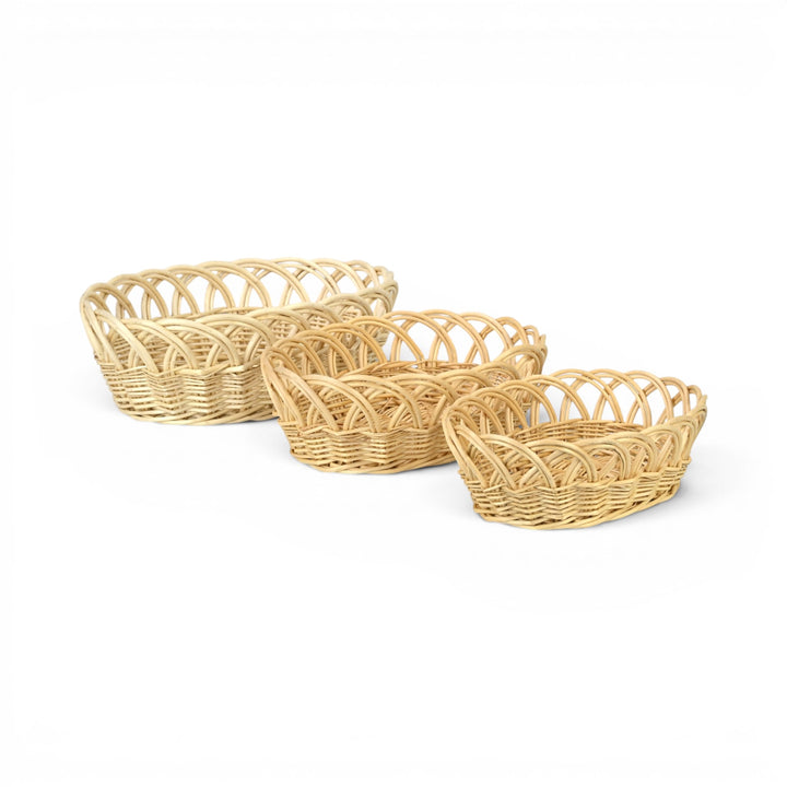 UW-9109OV-3 - Accalia Oval Basket Set