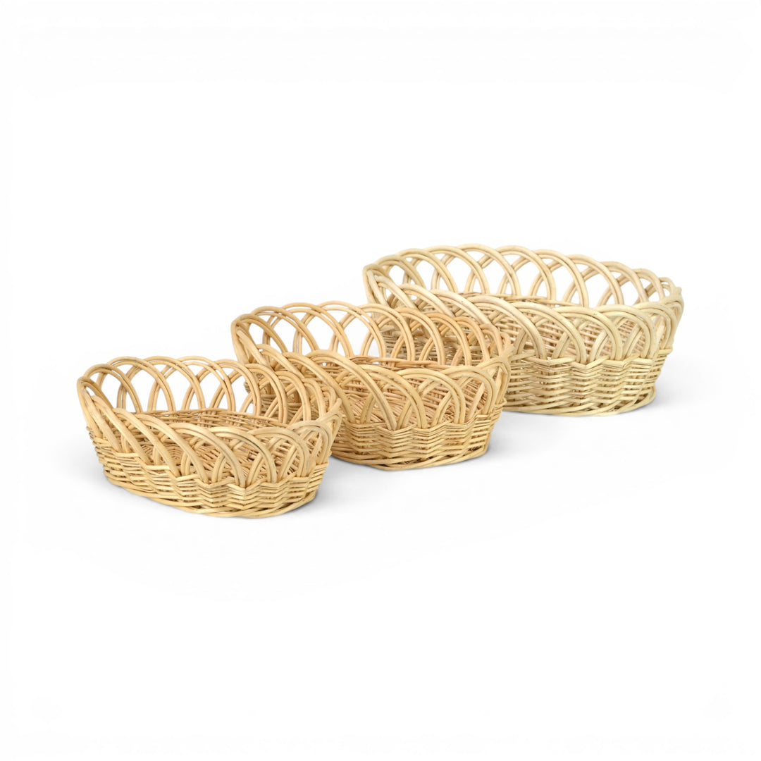 UW-9109OV-3 - Accalia Oval Basket Set