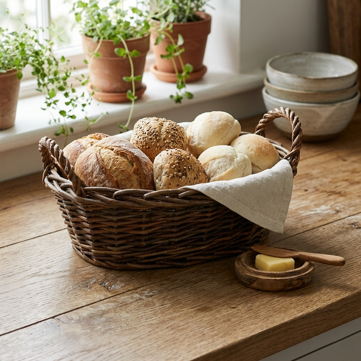 UW-9245A-UP - Argiun Oval Serving Basket