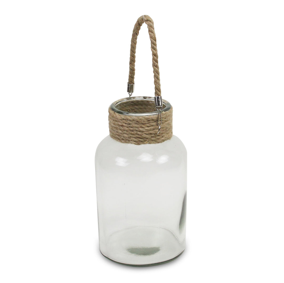 15S005L - Golena Rope Topped Jar