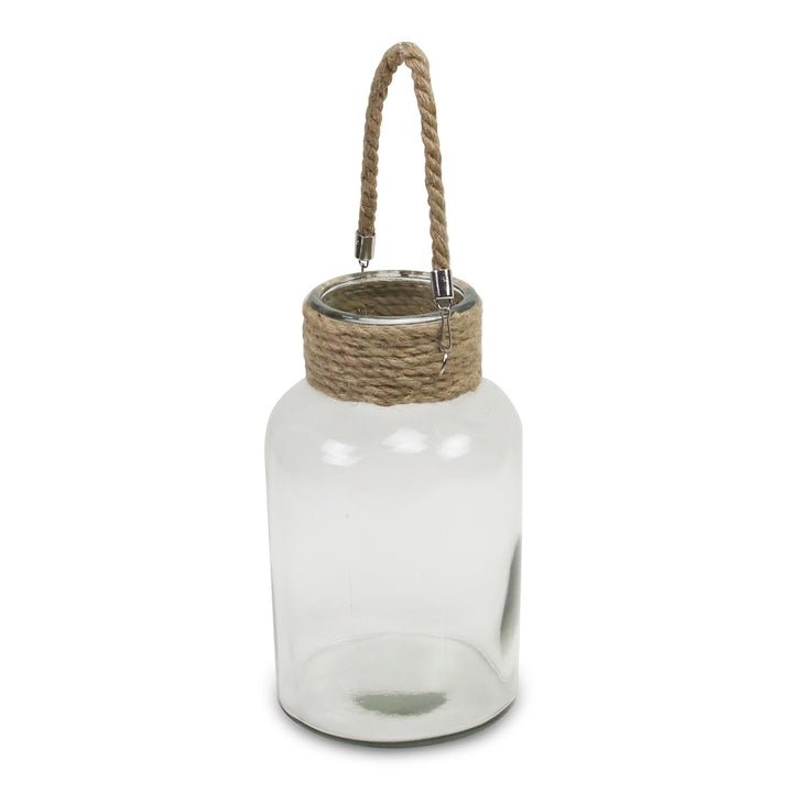 15S005L - Golena Rope Topped Jar