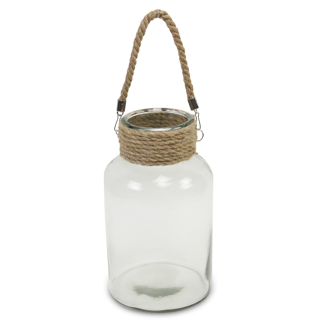 15S005L - Golena Rope Topped Jar