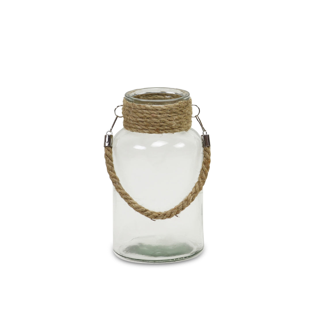 15S005S - Golena Rope Topped Jar