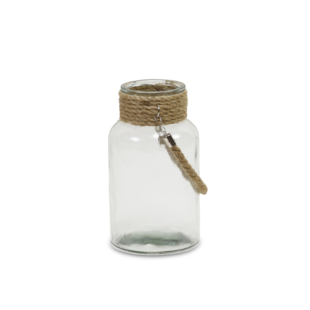 15S005S - Golena Rope Topped Jar