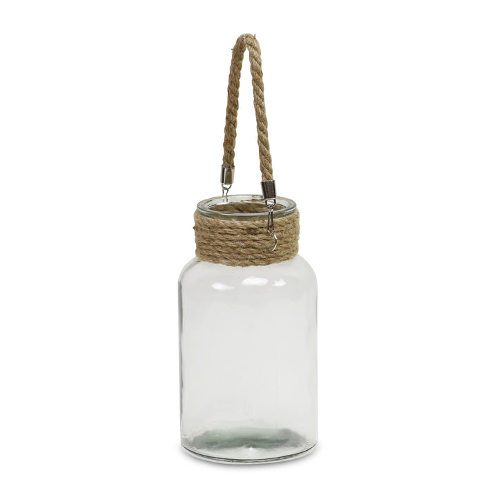 15S005S - Golena Rope Topped Jar
