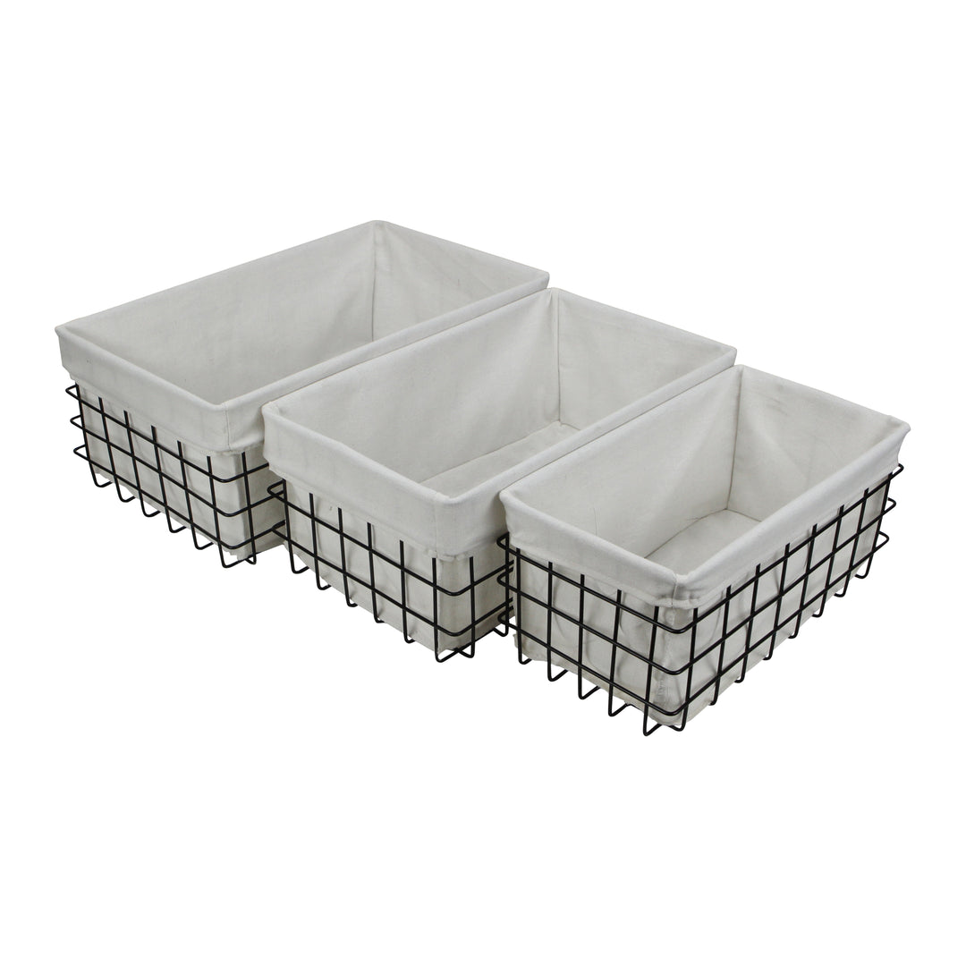 16S002-3 - Esker Rectangle Basket Set
