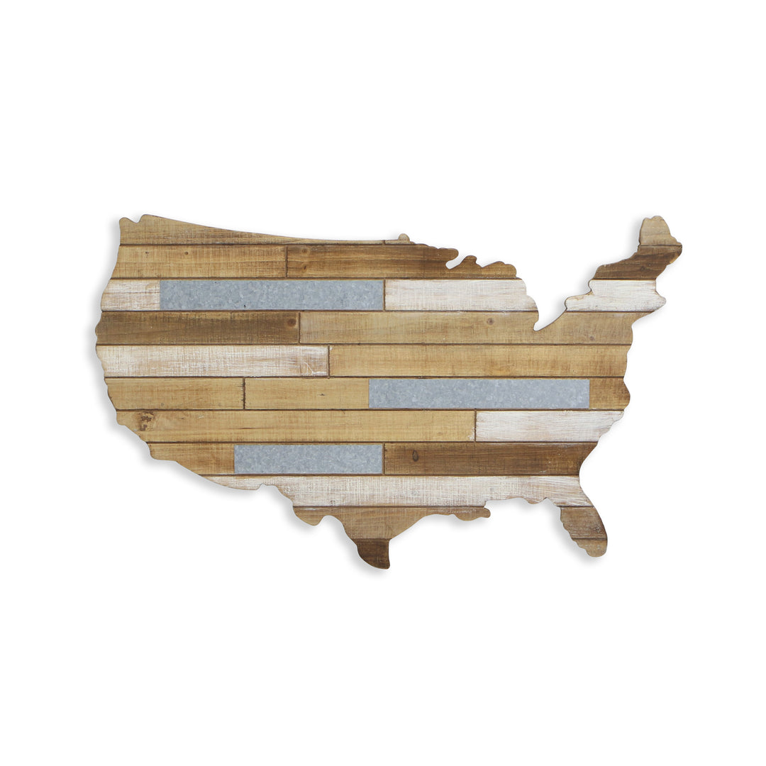 4834 - Tellur Wood USA Map