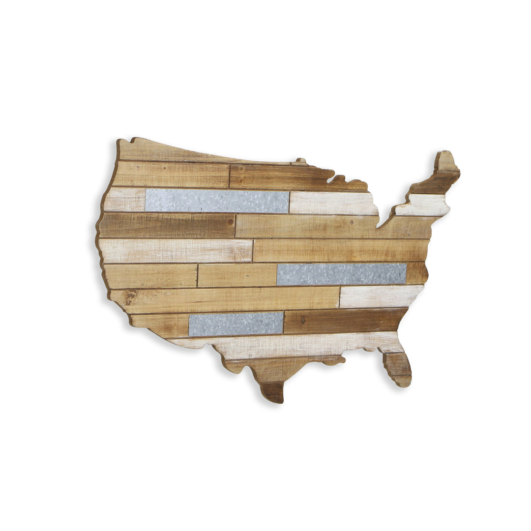 4834 - Tellur Wood USA Map