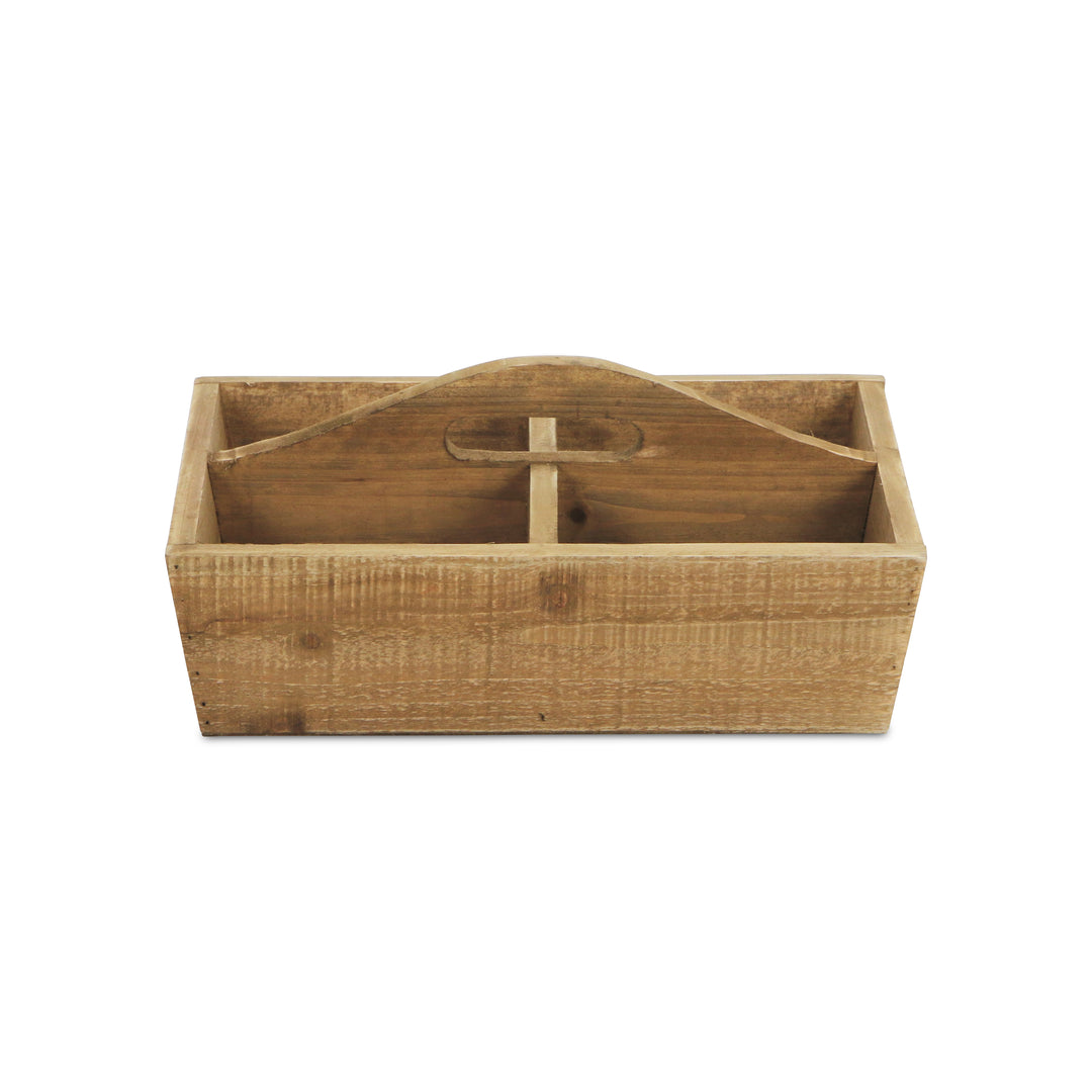 4939 - Petron Tapered Wood Caddy