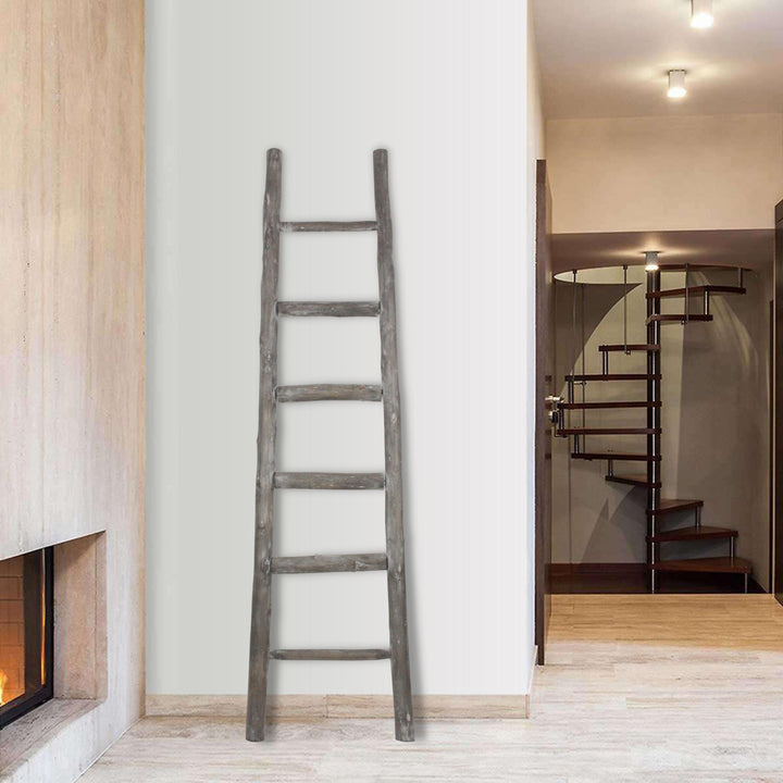 5045 - Emberly Wooden Ladder Decor