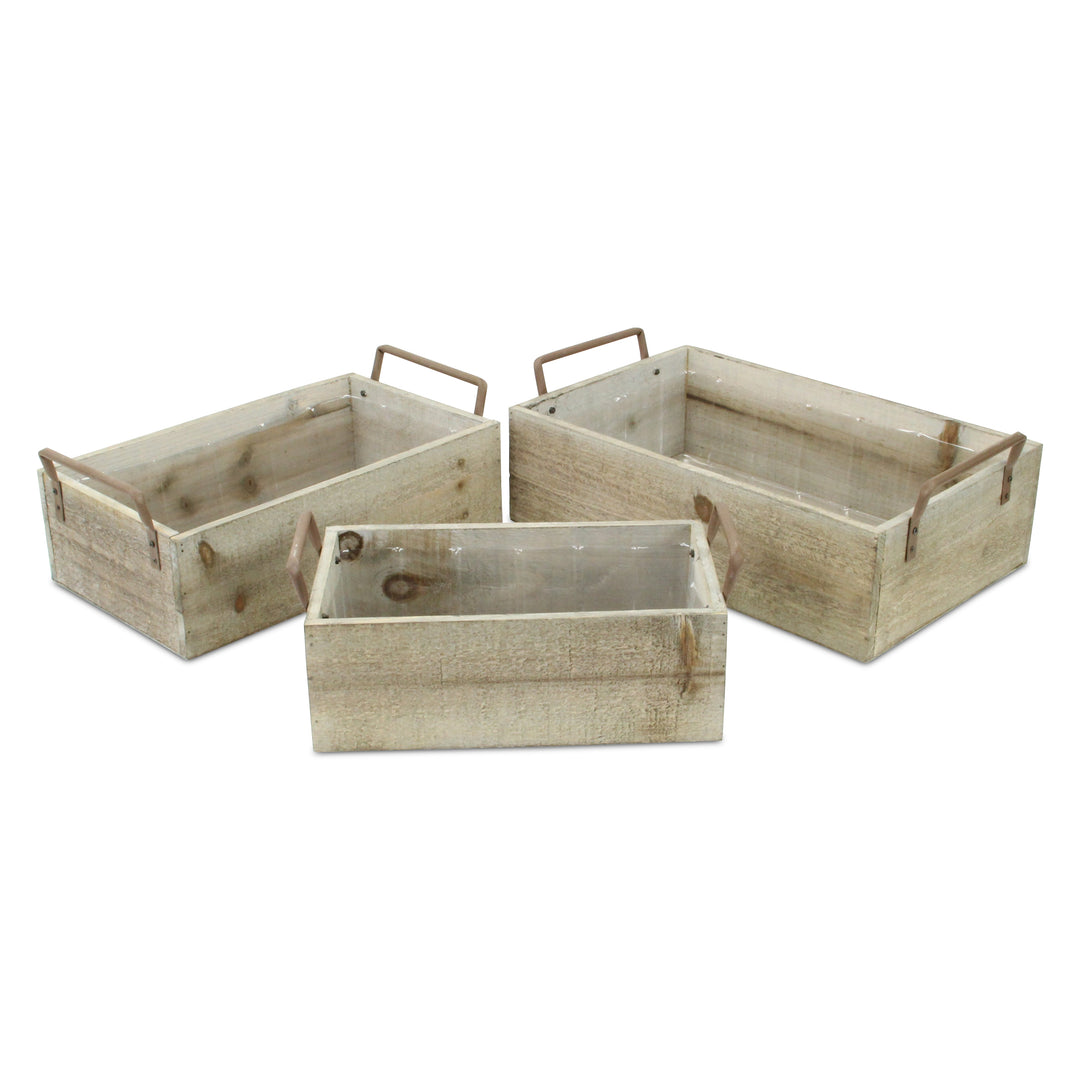 5274-3LG - Zada Brown Crates
