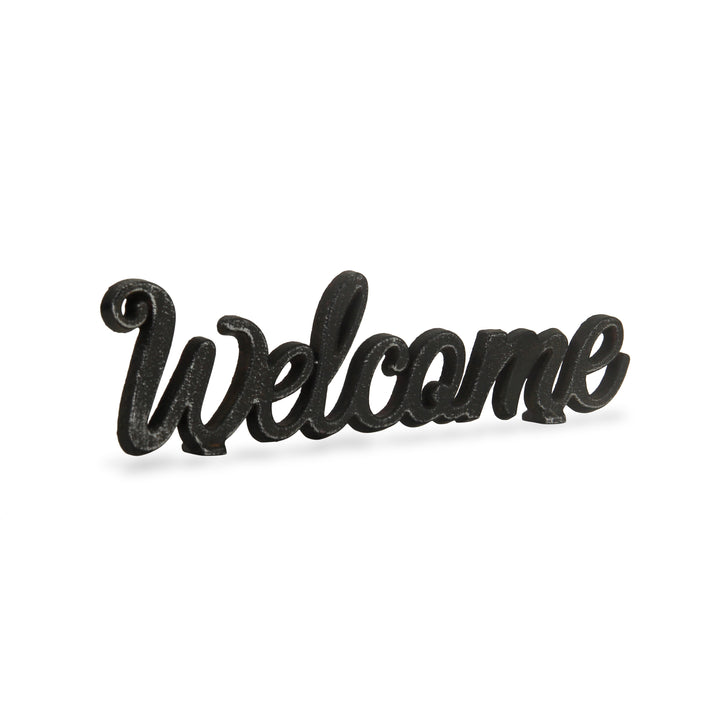 5333 - Ingrid "Welcome" Cast Iron Décor