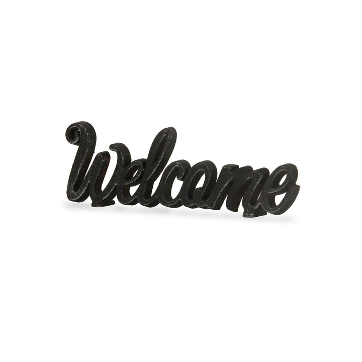5333 - Ingrid "Welcome" Cast Iron Décor