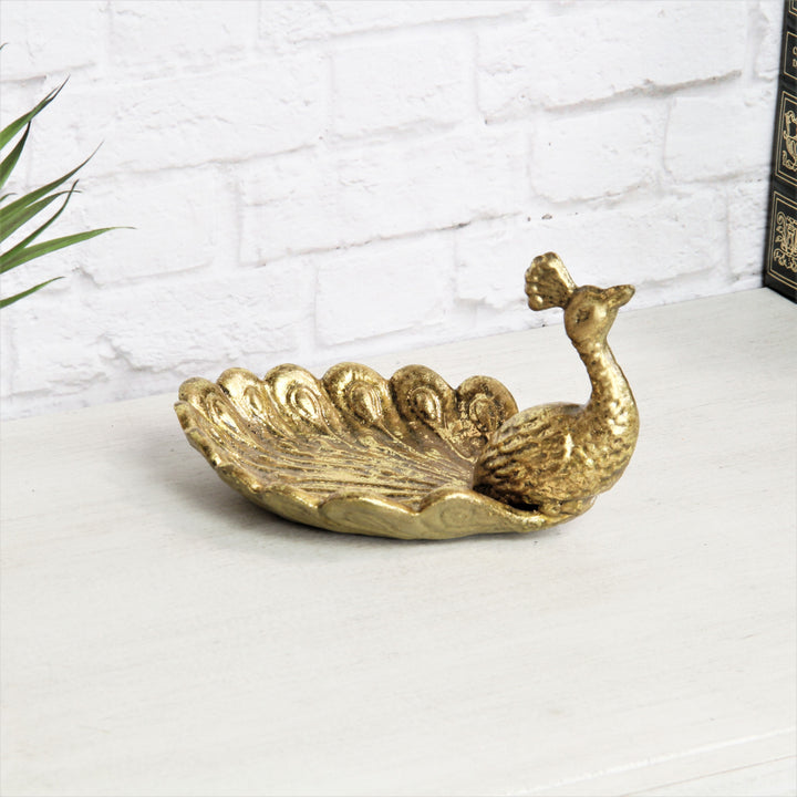 5613GD - Anamara Cast Iron Peacock