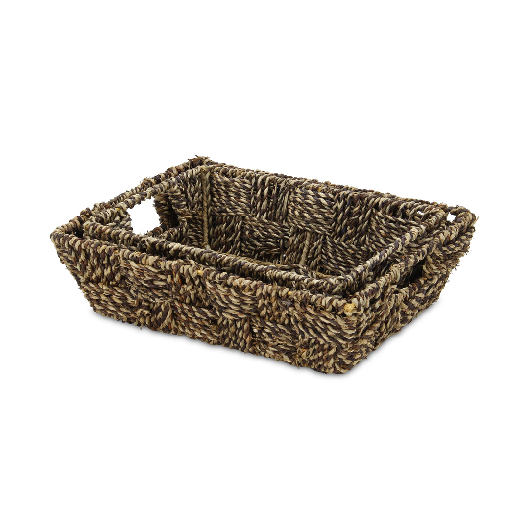 5677-2 - Albia Seagrass Tray Set