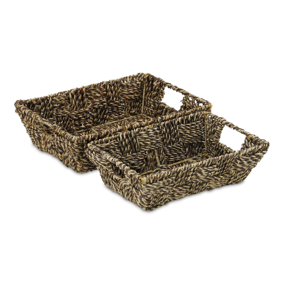 5677-2 - Albia Seagrass Tray Set