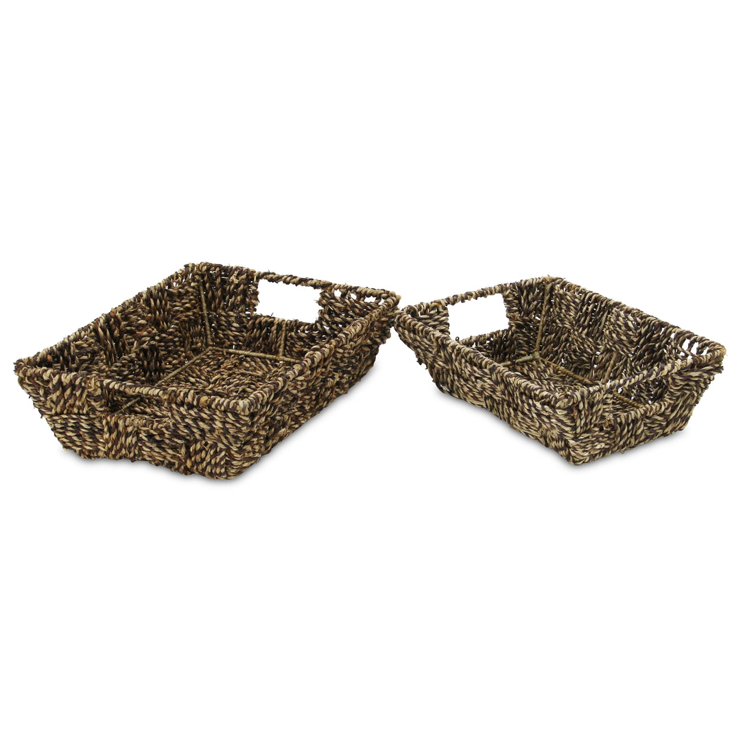 5677-2 - Albia Seagrass Tray Set