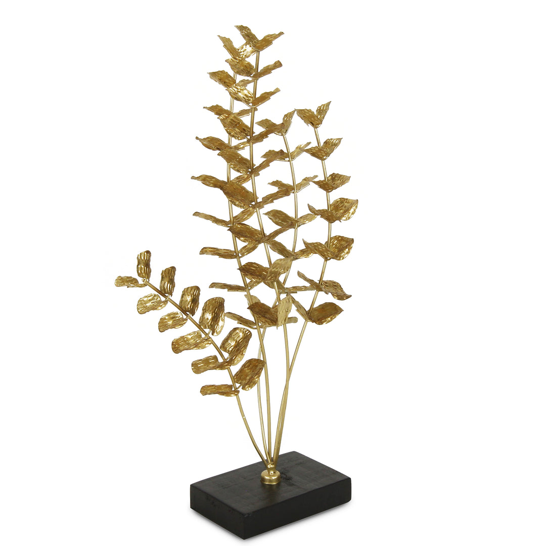 5702 - Eviar Golden Leaf Decor