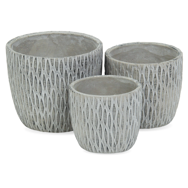 5747 - Melanthe Patterned Ceramic Pot