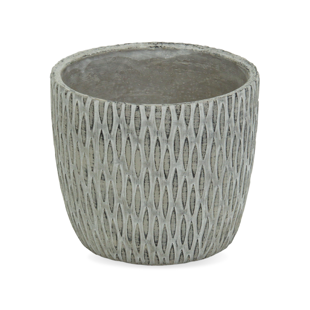 5747 - Melanthe Patterned Ceramic Pot