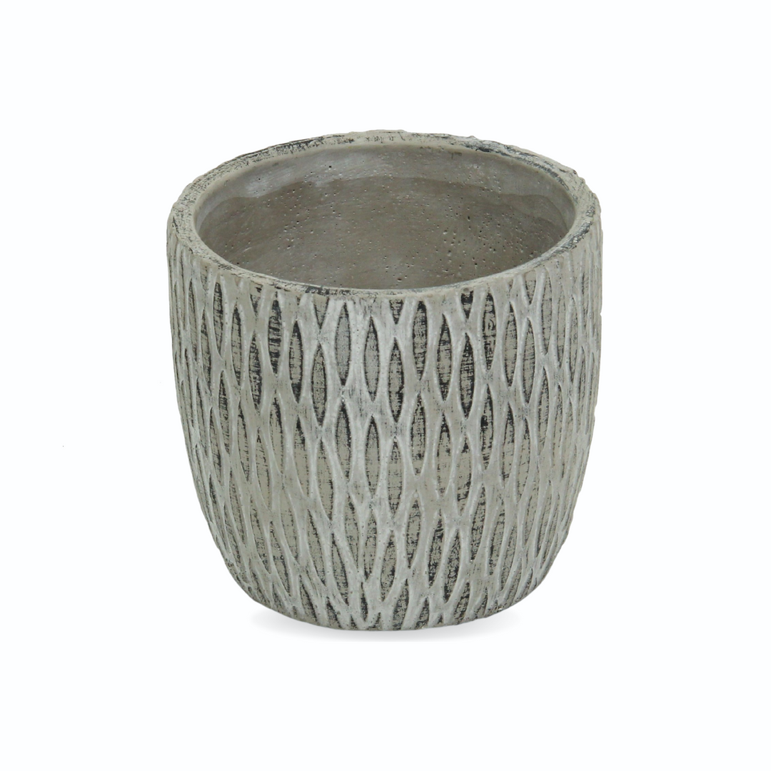 5747 - Melanthe Patterned Ceramic Pot