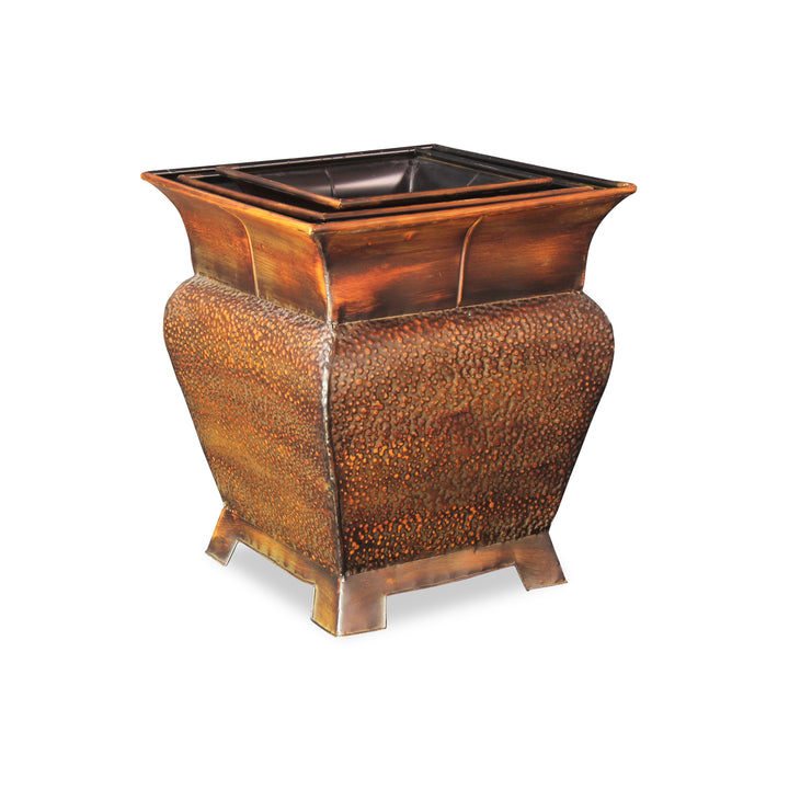 FM-1271-3 - Angelo Bronze Metal Planters