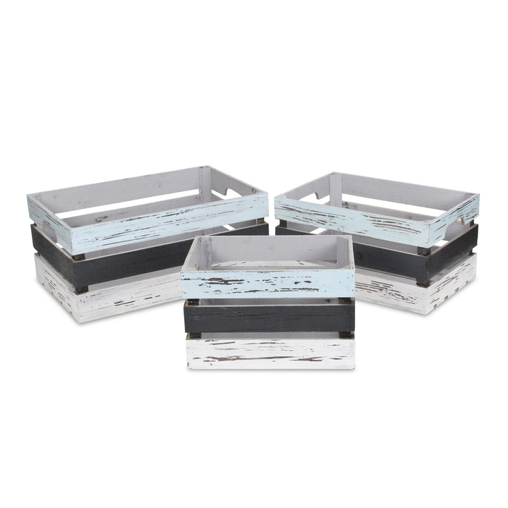 FP-3245-3 - Feliciana Slatted Crates