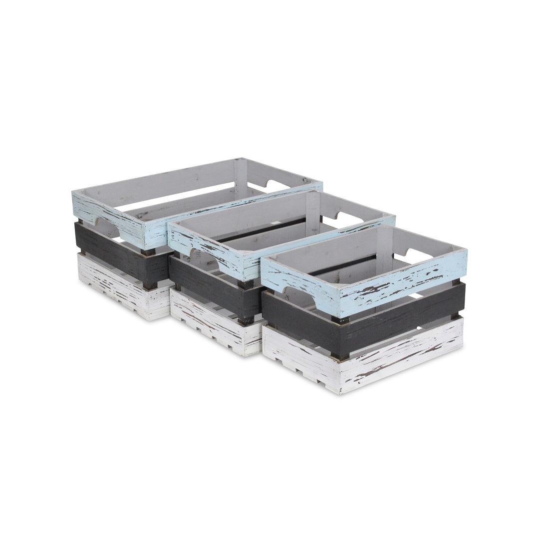 FP-3245-3 - Feliciana Slatted Crates