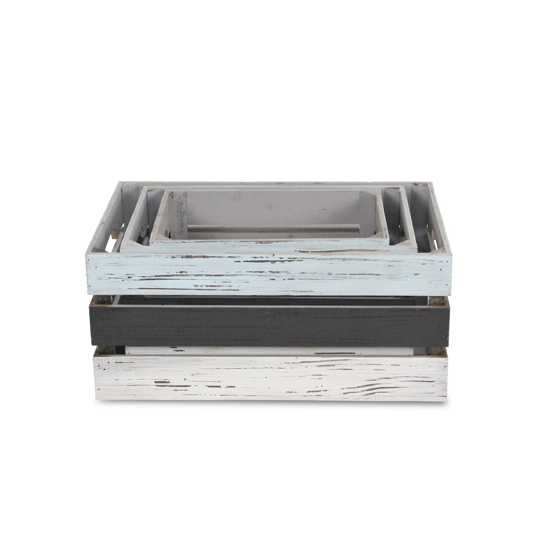 FP-3245-3 - Feliciana Slatted Crates