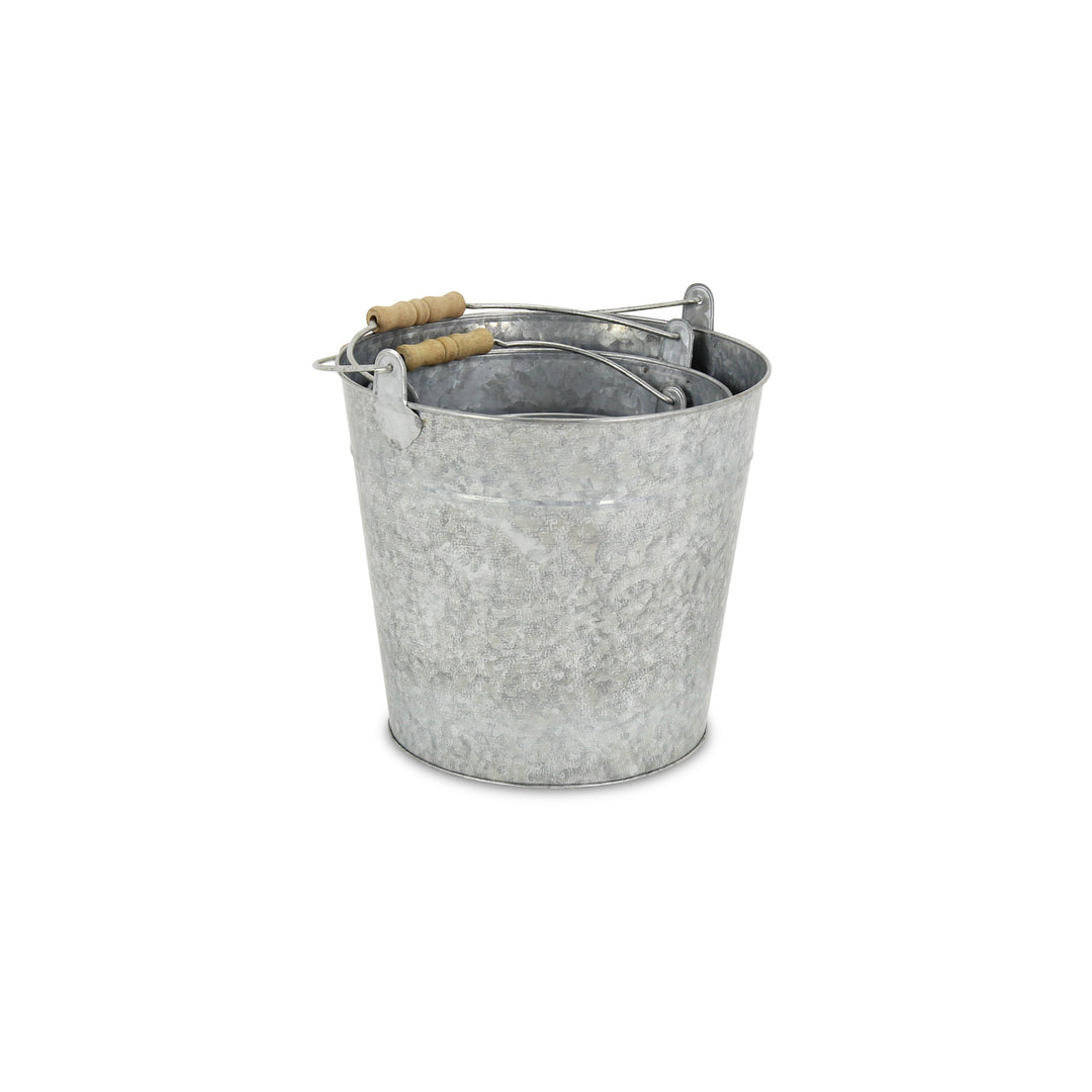 FP-3743-3 - Pina Galvanized Buckets