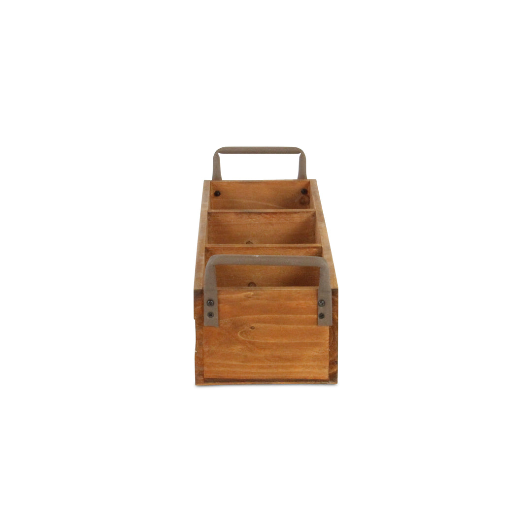 FP-3878BR - Reid Brown 3 Slot Caddy