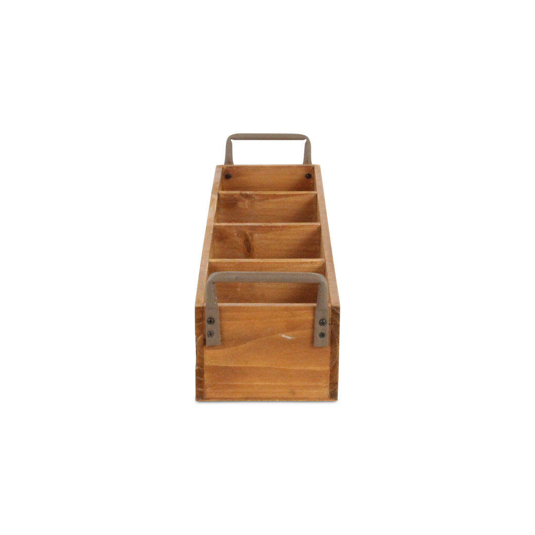 FP-3879BR - Reid Brown 4 Slot Caddy