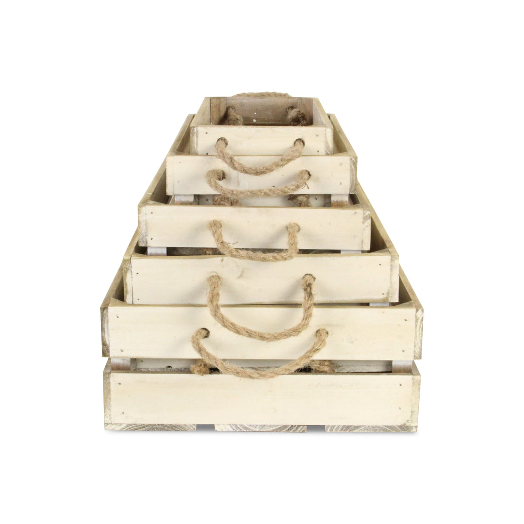 FP-3885-5BR - Kinsley Slatted Crates