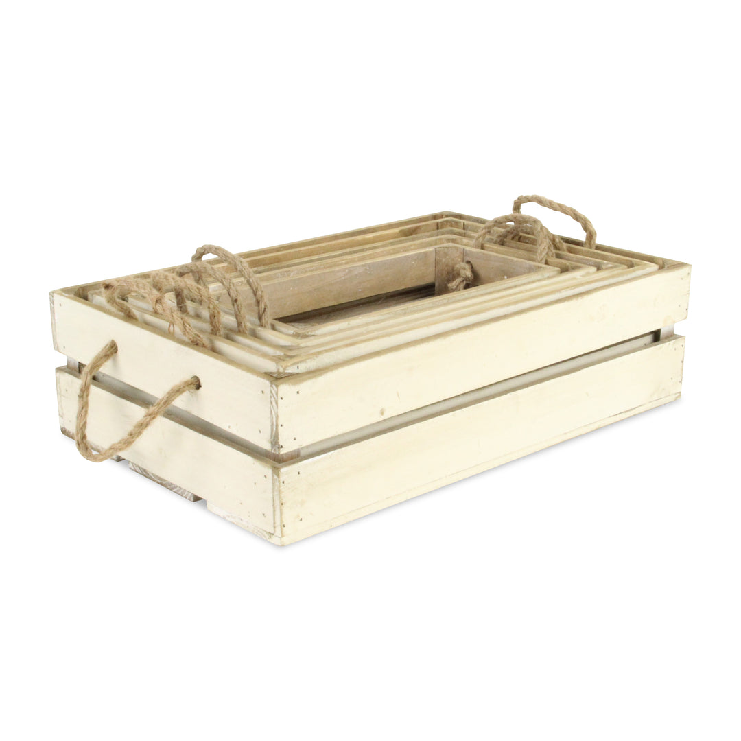 FP-3885-5BR - Kinsley Slatted Crates