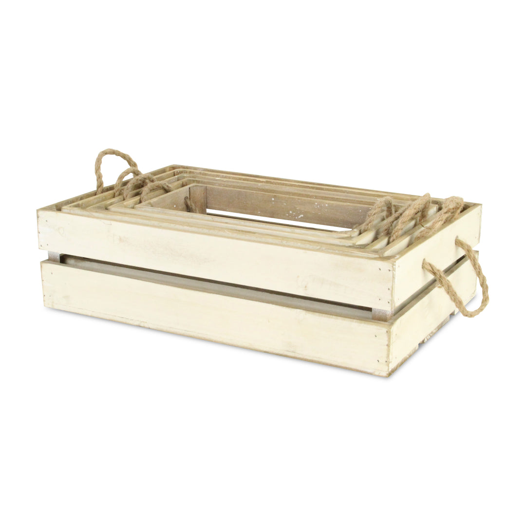 FP-3885-5BR - Kinsley Slatted Crates