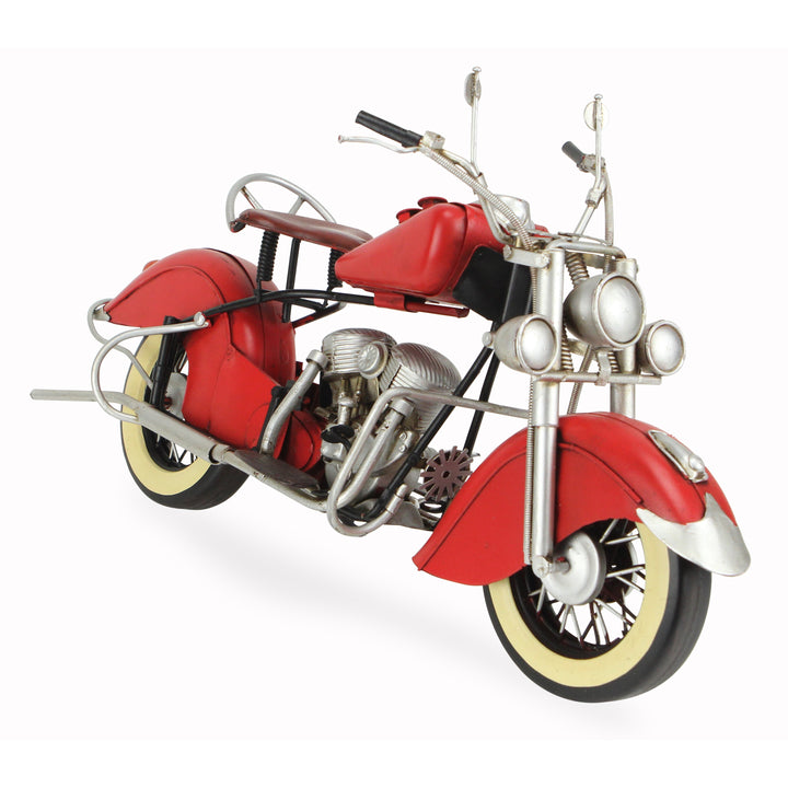 JA-0135 - Frankie Vintage Red Motorcycle