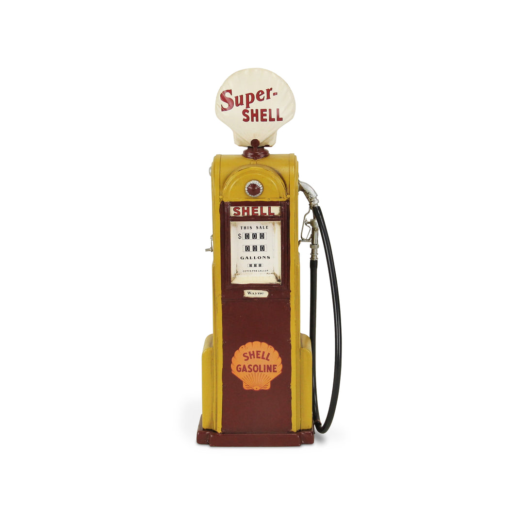 JA-0151 - Kincaid Vintage Yellow Gas Pump