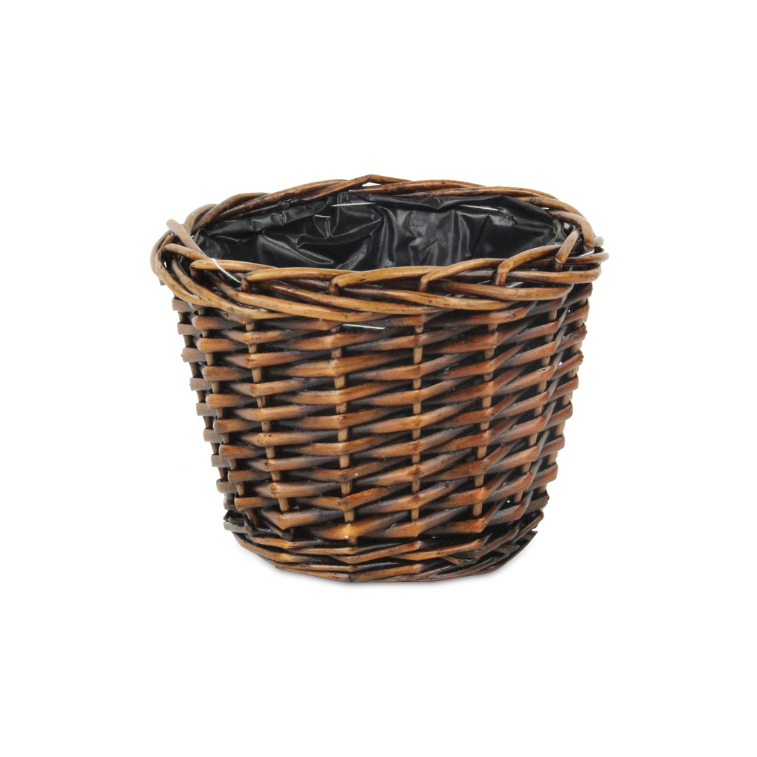 UW-9337-06DSMK - Mosi Dark Brown 6" Planter Basket