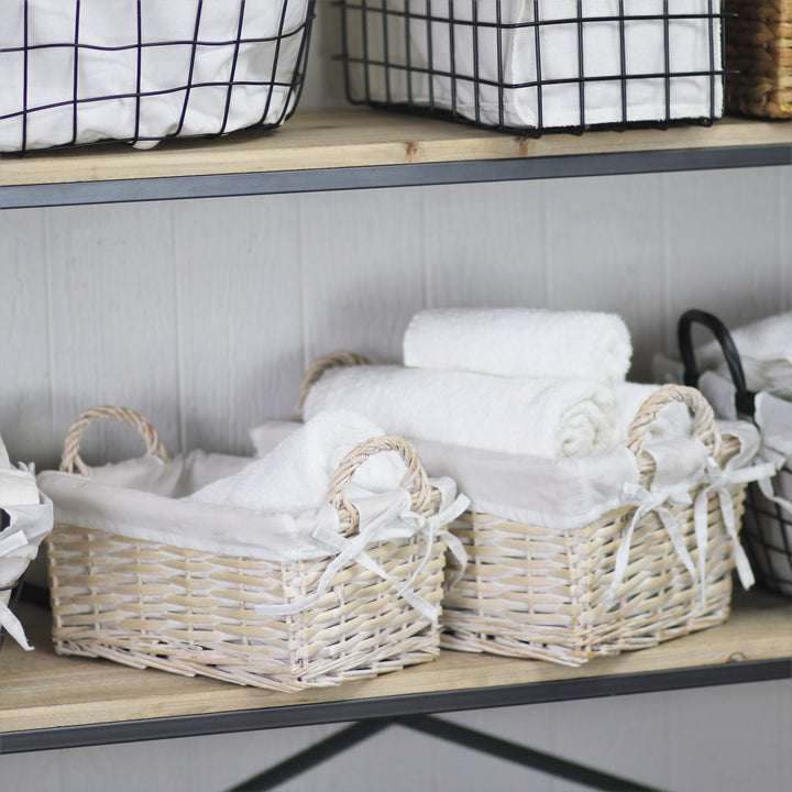 UW-9750-2WL - Oreni Lined Rect. Baskets